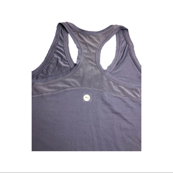 Purple Exercise Razor Back Top Size L- Neverworn - Picture 3 of 6